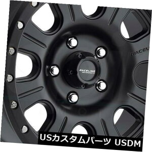 COAzC[ 17x9ubNzC[Raceline 928BXg[gbNX^[5x5 / 5x127 -12i4Zbgj 17x9 Black Wheels Raceline 928B Street Lock Monster 5x5/5x127 -12 (Set of 4)