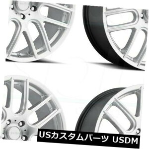 COAzC[ 19x8 Hyper Silver Wheels Vision 426 Cross 5x120 38i4Zbgj 19x8 Hyper Silver Wheels Vision 426 Cross 5x120 38 (Set of 4)