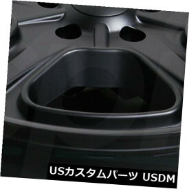 海外輸入ホイール 15x7 / 15x8サテンブラックホイールビジョン147デイトナ5x4.75 / 5x120.6 5 -7/0（4個セット） 15x7/15x8 Satin Black Wheels Vision 147 Daytona 5x4.75/5x120.65 -7/0 (Set of 4)