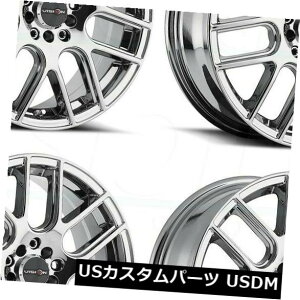 COAzC[ 15x6.5t@gN[zC[Vision 426NX5x108 / 5x114.3 38i4Zbgj 15x6.5 Phantom Chrome Wheels Vision 426 Cross 5x108/5x114.3 38 (Set of 4)