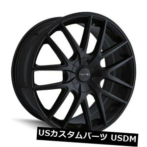 �C�O�A���z�C�[�� 20x8.5�t���}�b�g�u���b�N�z�C�[��Touren TR60 5x108 / 5x114.3 40�i4�Z�b�g�j 20x8.5 Full Matte Black Wheels Touren TR60 5x108/5x114.3 40 (Set of 4) �y���s�A���i�z