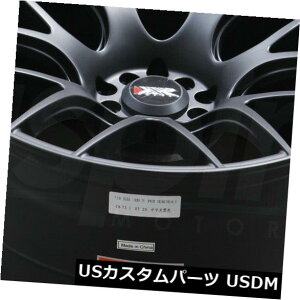 �C�O�A���z�C�[�� 17x7 / 17x8.25�t���b�g�u���b�N�z�C�[��XXR 530 5x100 / 5x114.3 35/35�i4�Z�b�g�j 17x7/17x8.25 Flat Black Wheels XXR 530 5x100/5x114.3 35/35 (Set of 4) �y���s�A���i�z