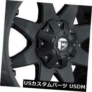 �C�O�A���z�C�[�� 17x8.5�}�b�g�u���b�N�z�C�[���t���[�G���I�N�^��D509 6x135 / 6x5.5 14�i4�Z�b�g�j 17x8.5 Matte Black Wheels Fuel Octane D509 6x135/6x5.5 14 (Set of 4) �y���s�A���i�z