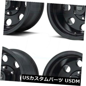 COAzC[ 15x8TeubNzC[AJ[VOAR172on5x4.75 / 5x120.6 5 -19i4Zbg 15x8 Satin Black Wheels American Racing AR172 Baja 5x4.75/5x120.65 -19 (Set of 4