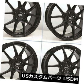 海外輸入ホイール 17x7.5ブラックペイントホイールエンケイYS5 5x100 45（4個セット） 17x7.5 Black Paint Wheels Enkei YS5 5x100 45 (Set of 4) 【並行輸入品】