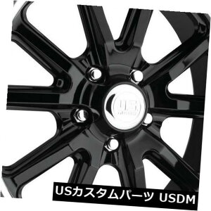 �C�O�A���z�C�[�� 17x7 / 17x8 Black Wheels US Mags Rambler U121 5x4.75 / 5x120.6 5 1/1�i4�Z�b�g�j 17x7/17x8 Black Wheels US Mags Rambler U121 5x4.75/5x120.65 1/1 (Set of 4) �y���s�A���i�z