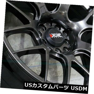 �C�O�A���z�C�[�� 19x8.75 / 19x10�B 75�N�����u���b�N�z�C�[��XXR 530 5x114.3 / 5x120 35/35�i4�Z�b�g�j 19x8.75/19x10.75 Chromium Black Wheels XXR 530 5x114.3/5x120 35/35 (Set of 4) �y���s�A���i�z