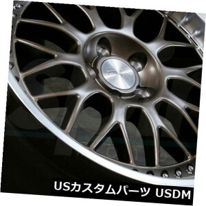 �C�O�A���z�C�[�� 18x8.5 / 18x10.5�u�����Y�z�C�[��ESR SR01 SR1 5x114.3 30/22�i4�Z�b�g�j 18x8.5/18x10.5 Bronze Wheels ESR SR01 SR1 5x114.3 30/22 (Set of 4) �y���s�A���i�z