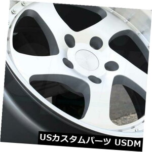 �C�O�A���z�C�[�� 18x8.5 / 18x10.5�@�B���H�V���o�[�z�C�[��ESR SR02 SR2 5x120 30/22�i4�Z�b�g�j 18x8.5/18x10.5 Machined Silver Wheels ESR SR02 SR2 5x120 30/22 (Set of 4) �y���s�A���i�z
