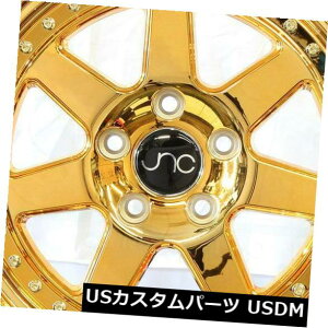 COAzC[ 17x8 / 17x9v`iS[hzC[JNC 048 JNC048 4x100 30/30i4Zbgj 17x8/17x9 Platinum Gold Wheels JNC 048 JNC048 4x100 30/30 (Set of 4)