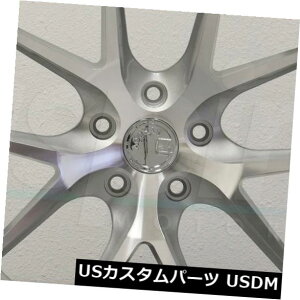 COAzC[ 4-V19C`Aodhan LS007 LS7zC[19x8.5 / 19x9.5 5x120 35/35Vo[H 4-New 19" Aodhan LS007 LS7 Wheels 19x8.5/19x9.5 5x120 35/35 Silver Machined Face