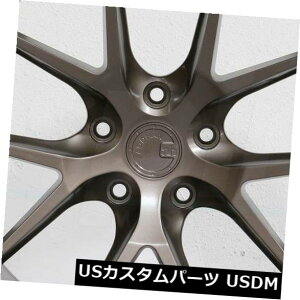 COAzC[ 4-V19C`Aodhan LS007 LS7zC[19x8.5 / 19x9.5 5x114.3 35/35uYX^bK[hR 4-New 19" Aodhan LS007 LS7 Wheels 19x8.5/19x9.5 5x114.3 35/35 Bronze Staggered R