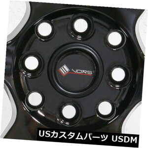 COAzC[ 4-V15C`Vors TR7zC[15x8 4x100 / 4x114.3 0ubN 4-New 15" Vors TR7 Wheels 15x8 4x100/4x114.3 0 Black Rims