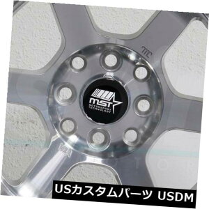 �C�O�A���z�C�[�� 4-�V����15�C���`MST�^�C���A�^�b�N�z�C�[��15x8 4x100 / 4x114.3 0�V���o�[���H���� 4-New 15 MST Time Attack Wheels 15x8 4x100/4x114.3 0 Silver Machined Rims �y���s�A���i�z