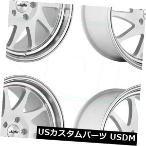 COAzC[ 4-New 15 "Whistler KR7 Wheels 15x8 4x100 0 White Machined Lip Rims 4-New 15" Whistler KR7 Wheels 15x8 4x100 0 White Machined Lip Rims