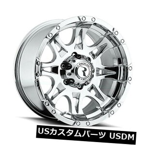 COAzC[ 4-V16C`Raceline 983v^[zC[16x8 5x5 / 5x127 0N[ 4-New 16" Raceline 983 Raptor Wheels 16x8 5x5/5x127 0 Chrome Rims