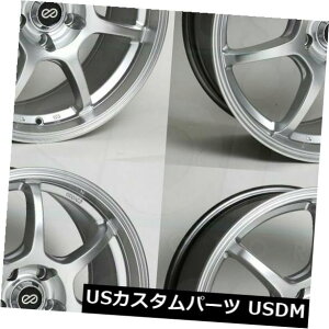 COAzC[ 4-New 17 "Enkei Gt7 Wheels 17x7.5 5x108 38nCp[Vo[ 4-New 17" Enkei Gt7 Wheels 17x7.5 5x108 38 Hyper Silver Rims
