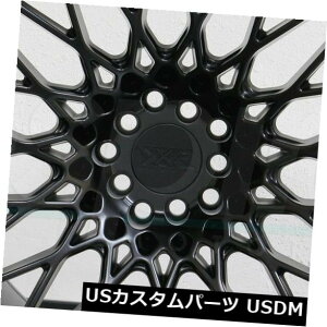 COAzC[ 4-V18C`XXR 553zC[18x8.75 5x100 / 5x114.3 36tbgubN 4-New 18" XXR 553 Wheels 18x8.75 5x100/5x114.3 36 Flat Black Rims