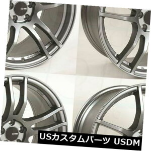 �C�O�A���z�C�[�� 4-�V����17�C���`Enkei TX5�z�C�[��17x9 5x114.3 45�v���`�i�O���[���� 4-New 17 Enkei TX5 Wheels 17x9 5x114.3 45 Platinum Grey Rims �y���s�A���i�z