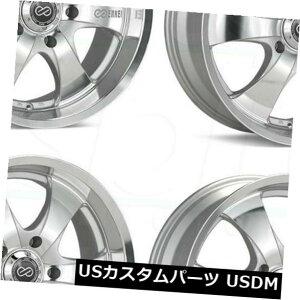 COAzC[ 4-V18C`Enkei M6zC[18x8.5 6x5.5 / 6x139.7 35Vo[H 4-New 18" Enkei M6 Wheels 18x8.5 6x5.5/6x139.7 35 Silver Machined Rims
