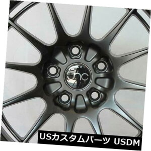 �C�O�A���z�C�[�� 4-New 18 JNC 033 JNC033 Wheels 18x8.5 / 18x9.5 5x112 35/35 Matte Black Staggered 4-New 18 JNC 033 JNC033 Wheels 18x8.5/18x9.5 5x112 35/35 Matte Black Staggered �y���s�A���i�z