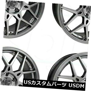 COAzC[ 4-V17 "Enkei Pdc Wheels 17x7.5 4x100 42 Hyper Grey Rims 4-New 17" Enkei Pdc Wheels 17x7.5 4x100 42 Hyper Grey Rims