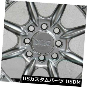 COAzC[ 4-V16C`XXR 002.5zC[16x8 4x100 / 4x114.3 0nCp[Vo[ML 4-New 16" XXR 002.5 Wheels 16x8 4x100/4x114.3 0 Hyper Silver ML Rims