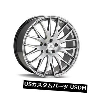 �C�O�A���z�C�[�� 4-�V����18 Verde V27 Saga Wheels 18x8 5x112 38 Hyper Silver Rims 4-New 18 Verde V27 Saga Wheels 18x8 5x112 38 Hyper Silver Rims �y���s�A���i�z