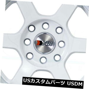 COAzC[ 4-V15C`F1R F05zC[15x8 4x100 / 4x114.3 0zCg 4-New 15" F1R F05 Wheels 15x8 4x100/4x114.3 0 White Rims