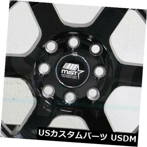 �C�O�A���z�C�[�� 4-�V����15�C���`MST�^�C���A�^�b�N�z�C�[��15x8 4x100 / 4x114.3 0�u���b�N�}�V�j���O�h���b�v���� 4-New 15 MST Time Attack Wheels 15x8 4x100/4x114.3 0 Black Machined Lip Rims �y���s�A���i�z