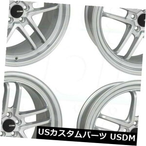 COAzC[ 4-V18C`Enkei TSP5zC[18x8.5 5x114.3 25Vo[yCg 4-New 18" Enkei TSP5 Wheels 18x8.5 5x114.3 25 Silver Paint Rims