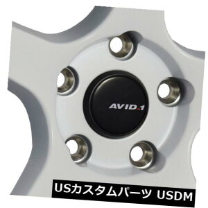 COAzC[ 4-V18C`AVID1 AV28zC[18x9.5 5x114.3 35zCg 4-New 18" AVID1 AV28 Wheels 18x9.5 5x114.3 35 White Rims