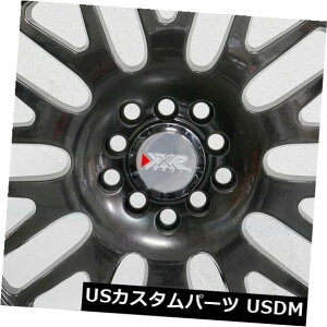 �C�O�A���z�C�[�� 4-�V����17 XXR 531�z�C�[��17x8 5x100 / 5x114.3 35�N�����u���b�NML���� 4-New 17 XXR 531 Wheels 17x8 5x100/5x114.3 35 Chromium Black ML Rims