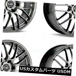 COAzC[ 4-V18C`Enkei EKM3zC[18x8 5x120 42nCp[Vo[ 4-New 18" Enkei EKM3 Wheels 18x8 5x120 42 Hyper Silver Rims
