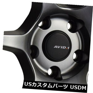 COAzC[ 4-V18C`AVID1 AV26zC[18x8.5 5x114.3 35nCp[ubN 4-New 18" AVID1 AV26 Wheels 18x8.5 5x114.3 35 Hyper Black Rims