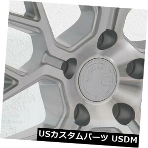 COAzC[ 4-V18C`Aodhan LS009 LS9zC[18x9 5x112 30Vo[H 4-New 18" Aodhan LS009 LS9 Wheels 18x9 5x112 30 Silver Machined Rims