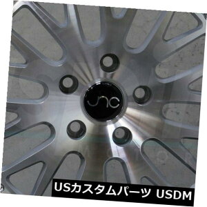 �C�O�A���z�C�[�� 4-�V����16 "JNC 001 JNC001�z�C�[��16x8 / 16x9 5x100 / 5x114.3 25/25�V���o�[�}�V��Fac 4-New 16" JNC 001 JNC001 Wheels 16x8/16x9 5x100/5x114.3 25/25 Silver Machine Fac