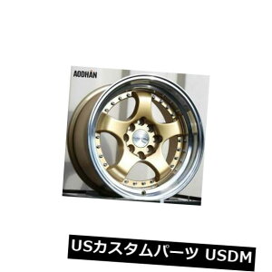 �C�O�A���z�C�[�� 4-�V����17 Aodhan AH03 AH3�z�C�[��17x9 4x100 / 4x114.3 25�S�[���h���� 4-New 17 Aodhan AH03 AH3 Wheels 17x9 4x100/4x114.3 25 Gold Rims