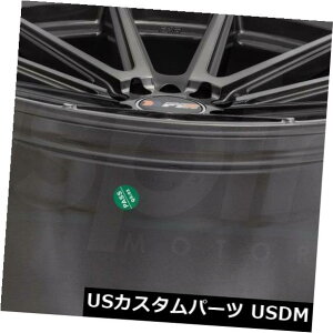 �C�O�A���z�C�[�� 4-�V����18�C���`F1R F27�z�C�[��18x8.5 5x114.3 / 5x120 35�}�V���K�����^������ 4-New 18 F1R F27 Wheels 18x8.5 5x114.3/5x120 35 Machine Gunmetal Rims �y���s�A���i�z