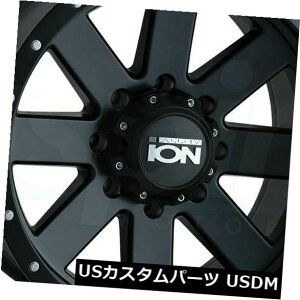 COAzC[ 4-V18C`CI134zC[18x9 5x150 18}bgubN 4-New 18" Ion 134 Wheels 18x9 5x150 18 Matte Black Rims