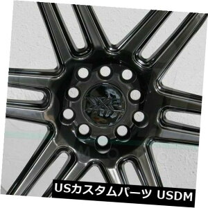 �C�O�A���z�C�[�� 4-�V����18�C���`XXR 558�z�C�[��18x9.75 5x100 / 5x114.3 36�N�����u���b�N���� 4-New 18 XXR 558 Wheels 18x9.75 5x100/5x114.3 36 Chromium Black Rims �y���s�A���i�z