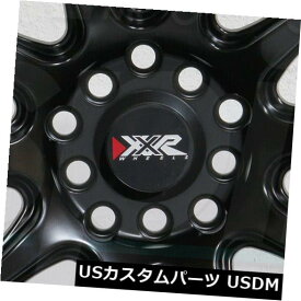 海外輸入ホイール 4-新しい18インチXXR 527ホイール18x8.75 5x100 / 5x114.3 20フラットブラックリム 4-New 18" XXR 527 Wheels 18x8.75 5x100/5x114.3 20 Flat Black Rims