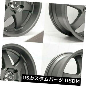 COAzC[ 4-V18 "Enkei ST6 Wheels 18x8.5 5x150 30 Gunmetal Paint Rims 4-New 18" Enkei ST6 Wheels 18x8.5 5x150 30 Gunmetal Paint Rims
