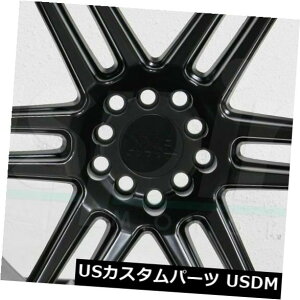 �C�O�A���z�C�[�� 4-�V����18�C���`XXR 558�z�C�[��18x8.75 / 18x9.7 5 5x100 / 5x114.3 19/19�t���b�g�u���b�N�X�^�b�K�[ 4-New 18 XXR 558 Wheels 18x8.75/18x9.75 5x100/5x114.3 19/19 Flat Black Staggere �y���s�A���i�z