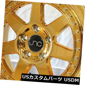 �C�O�A���z�C�[�� 4-�V����17 JNC 048 JNC048�z�C�[��17x9 4x100 30�v���`�i�S�[���h���� 4-New 17 JNC 048 JNC048 Wheels 17x9 4x100 30 Platinum Gold Rims