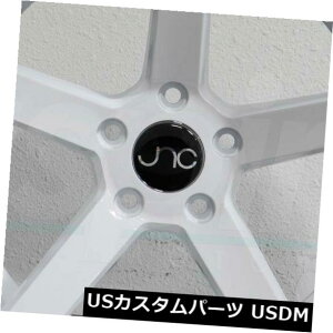 COAzC[ 4-V18C`JNC 026 JNC026zC[18x9 5x112 35zCg 4-New 18" JNC 026 JNC026 Wheels 18x9 5x112 35 White Rims