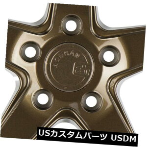 COAzC[ 4-V19C`Aodhan DS05 DS5zC[19x11 5x114.3 15uY 4-New 19" Aodhan DS05 DS5 Wheels 19x11 5x114.3 15 Bronze Rims