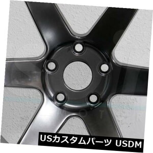 �C�O�A���z�C�[�� 4-�V����18�C���`JNC 014 JNC014�z�C�[��18x8.5 / 18x9.5 5x100 30/30�n�C�p�[�u���b�N�X�^�K�[�h 4-New 18 JNC 014 JNC014 Wheels 18x8.5/18x9.5 5x100 30/30 Hyper Black Staggered �y���s�A���i�z