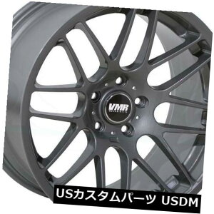 海外輸入ホイール 4-新しい18インチVMR V703 / VB3ホイール18x8.5 5x112 45ガンメタルリム 4-New 18" VMR V703/VB3 Wheels 18x8.5 5x112 45 Gunmetal Rims