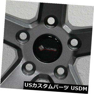 �C�O�A���z�C�[�� 4-�V����18 Vors TR5 Wheels 18x8.5 / 18x9.5 5x110 35/35 Gun Metal Staggered Rims 4-New 18 Vors TR5 Wheels 18x8.5/18x9.5 5x110 35/35 Gun Metal Staggered Rims �y���s�A���i�z